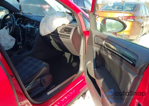 2015 Volkswagen Golf Gti 2.0T S W/Performance Package 4-Door from USA, damaged, VIN 3VW547AU0FM062313